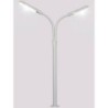Lampa łukowa podwójna, model redukcyjny, gotowa do malowania.
