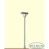 Lampa peronowa, skala 1/160, RO-BUD. Szara, z detalami, 36 mm.