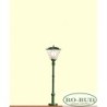 Lampa peronowa, skala 1:160, zielona, detale metalowe, model redukcyjny.