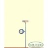 Lampa peronowa z zegarem, skala 1/87 H0, Ro-Bud, gotowy model, detale jak zegar, napięcie 14-16V.