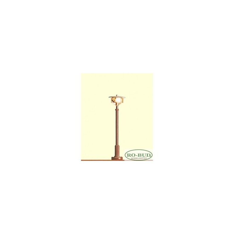 Lampa uliczna, skala 1/120TT, BRAWA, z żarówką, wys. 49mm.