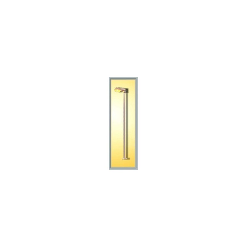 Lampa uliczna, skala 1:87, model redukcyjny. Metalowy słup z lampą.