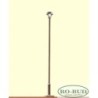 Lampa uliczna z drewnianym masztem, skala 1/120TT, RO-BUD, drewno, wysokość 66mm.