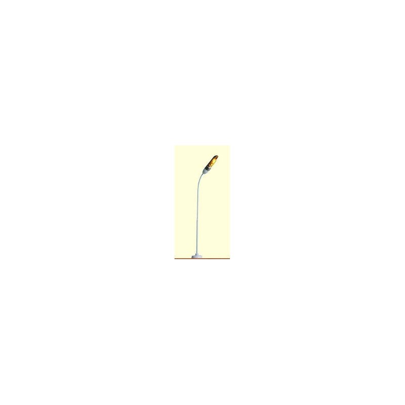 Lampa z wygiętym masztem, 1/87 H0, gotowy model.