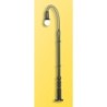 Model redukcyjny latarni Swan Neck Light, 94mm, czarny, z białym kloszem.