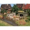 Model redukcyjny Mini zoo, skala 1/160N. Detaliczny model z figurkami zwierząt i ludzi.