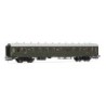 Wagon pasażerski 2 kl. PKP 19055, skala 1:87, Rivarossi. Zielony, z oznaczeniem PKP i numerem 2.