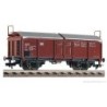 Wagon towarowy Fleischmann 5333, skala HO, czerwony, szczegółowy model.