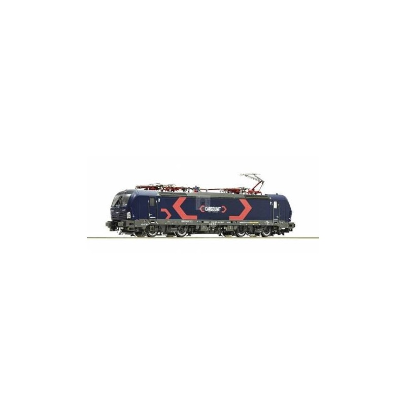 Lokomotywa elektryczna ROCO 73918, skala 1:87, z dźwiękiem DCC, malowanie CargoUnit.