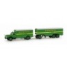 Model redukcyjny Henschel HS 140 "Schenker", skala 1:87, HERPA. Zielony, z logo Schenker.