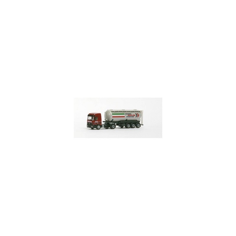 Mercedes Benz Actros L "Ruploh", skala 1:87, Herpa, malowanie Ruploh, szczegółowy model ciężarówki.