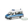 Model redukcyjny VW Crafter policyjny, skala 1:87, Herpa.