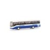 Model redukcyjny autobusu Regiobus, skala 1:87, biało-niebieski.