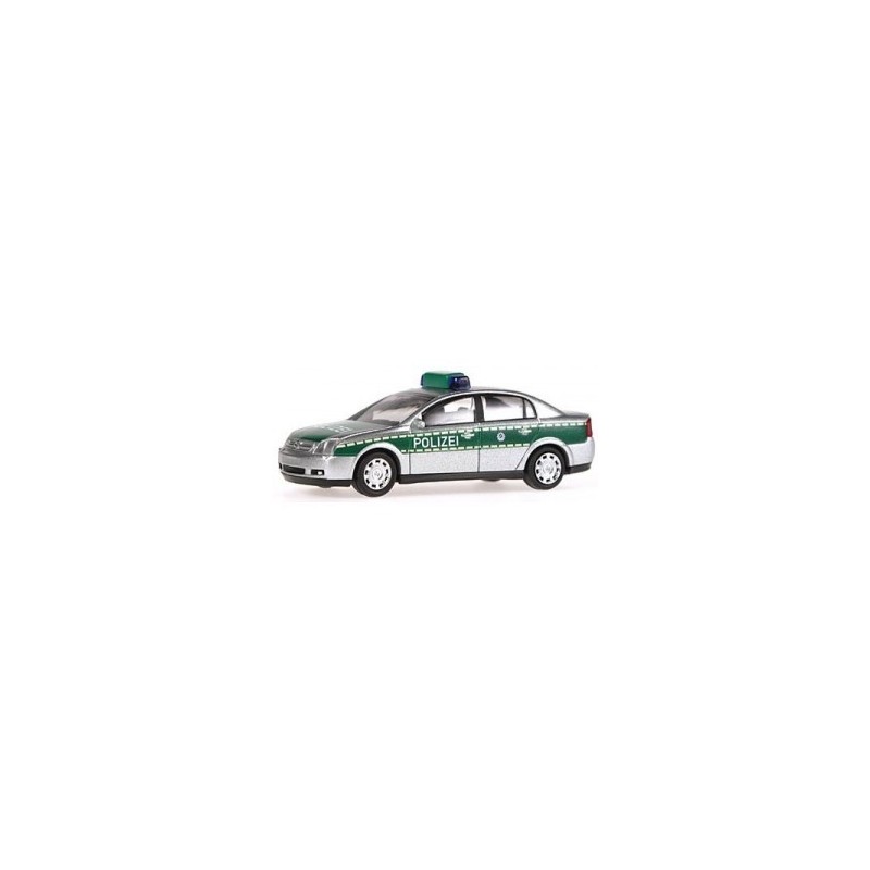 Model redukcyjny Opel Vectra, skala 1:87, policyjny w barwach Bawarii.