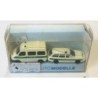 Model redukcyjny Audi A6 Avant - Ford Transit Polizei, skala 1:160.