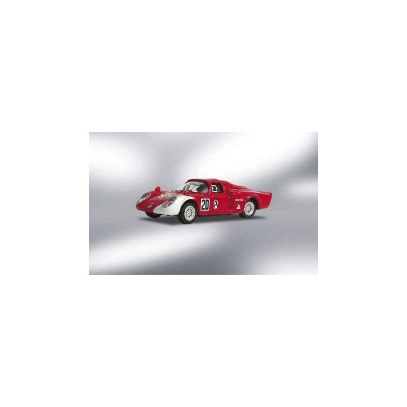 Alfa Romeo 33.2, 1:87, czerwony z białymi akcentami, numer 20.