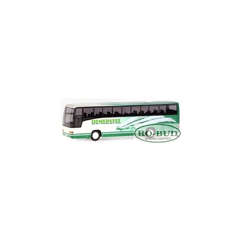 Model autobusu VAN HOOL T9 Demerstee, skala 1:87, zielono-biały.