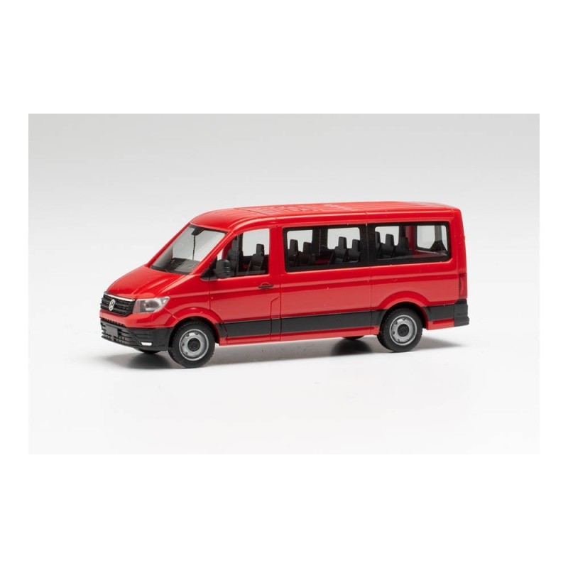 Model redukcyjny Volkswagen Crafter, skala 1:87, Herpa. Czerwony.