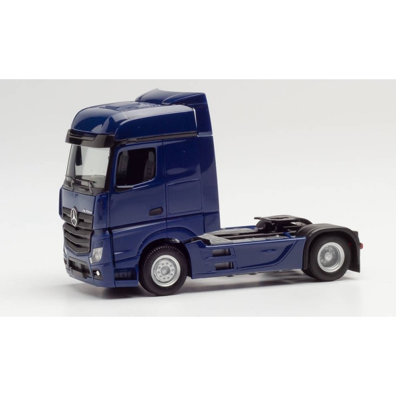 Mercedes-Benz Actros Bigspace '18, Herpa, 1:87, kobaltowy.