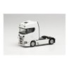Model redukcyjny SCANIA CS 20, skala 1:87, Herpa, biały.