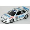 Model redukcyjny Seat Leon Cupra R Marschall, skala 1:87, Herpa. Biały z niebieskimi akcentami.
