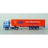 Model DAF XF 95 SSC - KSZ, skala 1:87, AWM. Malowanie Van Deuveren, naczepa z logotypem VDT Houtvezel.
