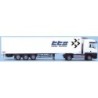 Model MAN TG-A XXL / Aerop. - KSZ, skala 1:87, AWM. Biała naczepa z logo EFS Global Logistics.