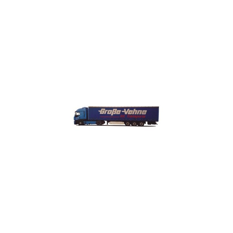 Iveco Stralis/Aerop. - G-KSZ, skala 1:87, AWM. Malowanie Mäuler, naczepa z logotypem.