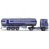 Model DAF XF 95, skala 1:87, Herpa, cysterna z napisem Berkhof Scherpenzeel.