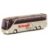 Model redukcyjny autobusu SETRA S 416 HDH, skala 1:87, AWM73361, z logo Schrage Reisen.