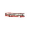 Model redukcyjny SETRA S 319 NF Wittler, Schloß-Holte, skala 1:87, czerwony.