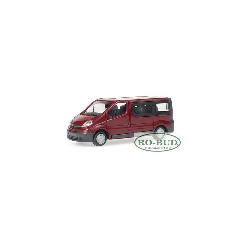Opel Vivaro Combi 2006, 1/87, czerwony, detale.