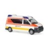 Model redukcyjny VW T5, skala 1:87, Hornis. Malteser Kaiserslautern, biało-pomarańczowo-żółty.