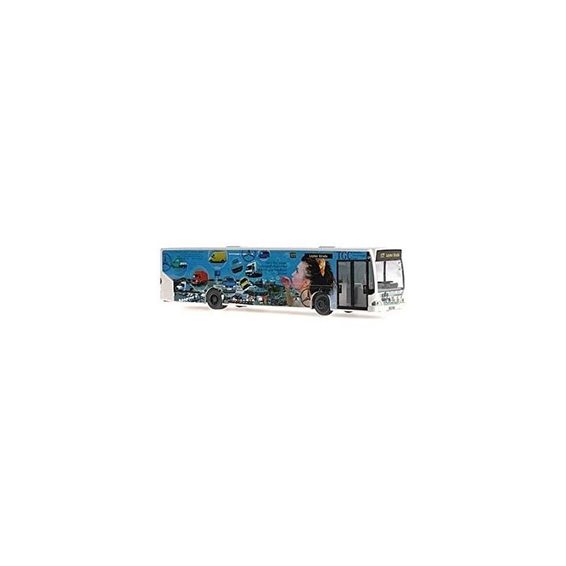 Model redukcyjny MERCEDES-BENZ Citaro, skala 1:87, DB ZugBus, malowanie z akwarium i rybami.