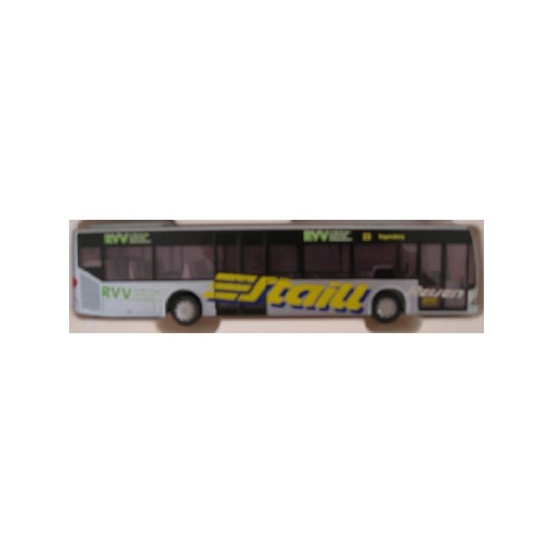 Mercedes Citaro RVV, skala 1:87, Staill Reisen z Regensburga, biało-czarny z żółtymi akcentami.