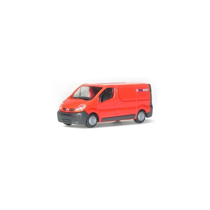 Model redukcyjny Renault Trafic TPG Post, skala 1:87, Rietze. Czerwony van pocztowy.