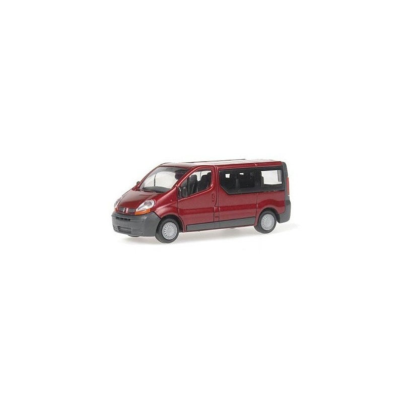 Model redukcyjny Renault Trafic Combi, skala 1:87, czerwony.