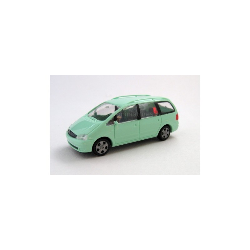 Model redukcyjny FORD Galaxy Facelift, skala 1:87, zielony.