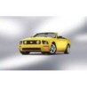 Model redukcyjny Ford Mustang Convertible, skala 1:87, Herpa. Żółty kabriolet.