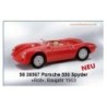 Model Porsche 550 Spyder, skala 1/87H, Ricko, czerwony.