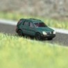Model redukcyjny Mercedes M-Class, zielony, z migającymi światłami.