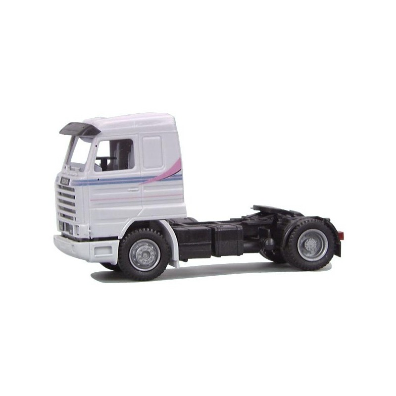 Model redukcyjny Scania "3" SL, skala 1:87, srebrno-szary.