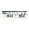 Mercedes-Benz Citaro Shuttlebus, skala 1:87, nietuz. Rzetza, biały z czarno-szarymi detalami i grafiką.