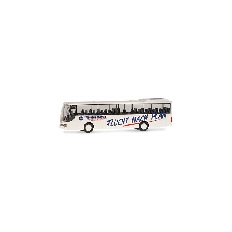 Model redukcyjny autobusu SETRA S 315 GT, skala 1:87, z malowaniem Niedermayer Reisen.