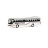 Model redukcyjny Setra S 315 GT Düsentrieb, skala 1:87, biały z czerwonymi liniami.