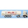 Model Iveco Stralis/Aerop. - (H)Tank-SZ (AWM73712), skala 1:87, AWM. Cysterna z nadrukiem "H&H Foodlog".