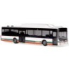 Model redukcyjny autobusu MAN Lion's City RVO, skala 1:87, Rietze. Biały korpus, pomarańczowo-zielone paski, logo RVO.