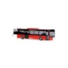 Model autobusu MAN LIONS CITY Ü RSW, skala 1/87 H0, Rietze, czerwony z czarnymi detalami i logo RSW.
