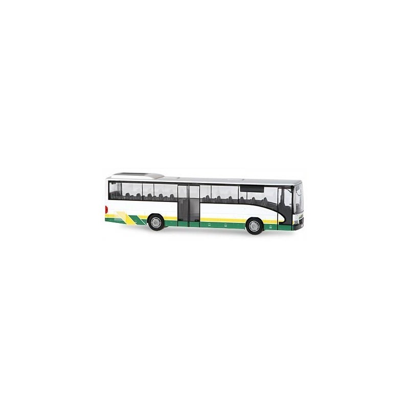 Mercedes Integro Regiobus Mittweida, 1/87, biały z zielono-żółtymi pasami.