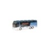 Model NEOPLAN Skyliner, skala 1:87, Eberhardt Reisen. Malowanie niebiesko-białe z logo.